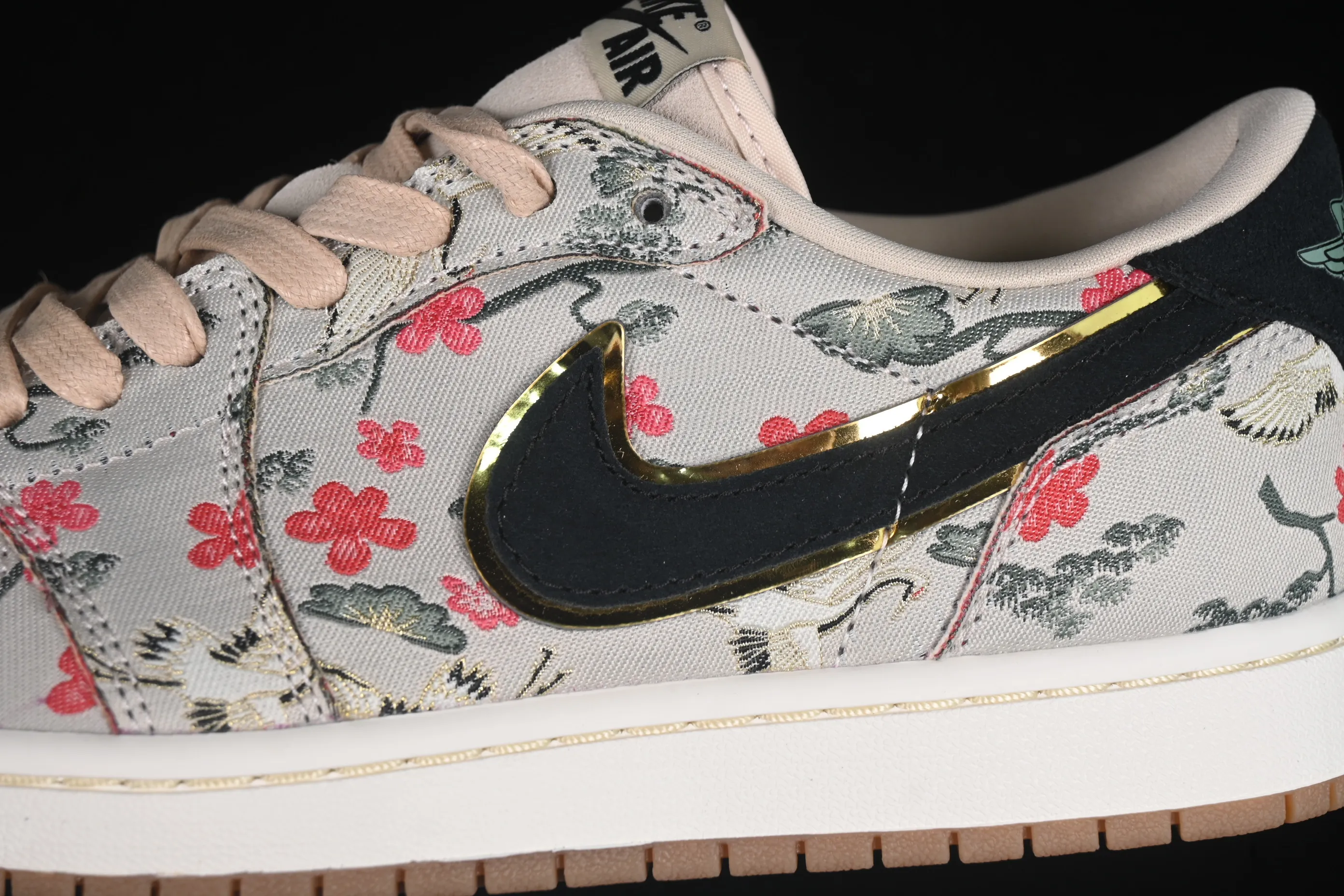 All categories Air Jordan Jordan series basketball shoes Air Jordan 1 Low G version pure original Rui Hachimura x Air Jordan 1 Low OG "Oatmeal" AJ1 Joe 1 Hachimura co-branded low-top cultural casual sneakers HV8293-100